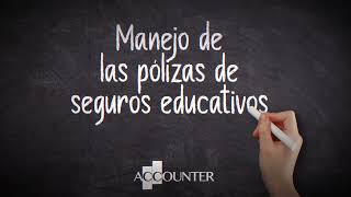 Manejo de las pólizas de seguros educativos en renta [upl. by Eireva]