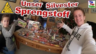 Unser Silvester Sprengstoff von Aldi LIDL und REAL  Pyrologen Feuerwerk Sortiment TipTapTube [upl. by Ramu]