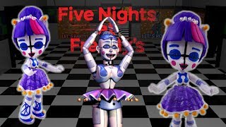 Custom FNAF Ballora Doll Twilight Sparkle Equestria Girls Mini  Five Nights at Freddys Toy [upl. by Htebyram]