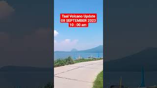 Taal Volcano Update 08 SEPTEMBER 2023 1000am MadamRutsa [upl. by Lechner]