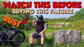 WATCH THIS BEFORE BUYING THIS FATBIKE  PEDELEASE FATBIKE HAS PAINT ISSUES AND RUST [upl. by Bittner]