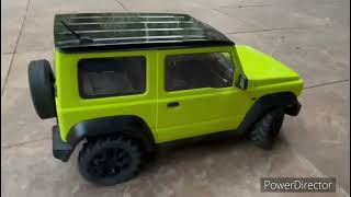 FMS 112 scale realistic Suzuki Jimny with tractor mud tire test at Garden [upl. by Lamphere]