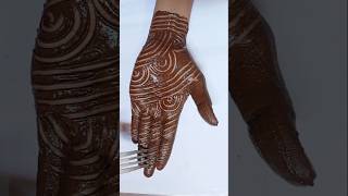 Very Easy Bengals Mehndi Design Trick mehndidesigns youtubeshorts mehndi easymehndi viral [upl. by Mussman]