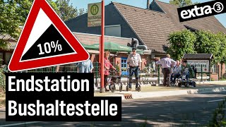 Realer Irrsinn Barrierefreie Haltestelle mit Hindernissen  extra 3  NDR [upl. by Ahseikal228]