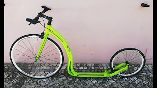 Trotinete  Footbike Yedoo Wolfer 2820 [upl. by Aicylla]