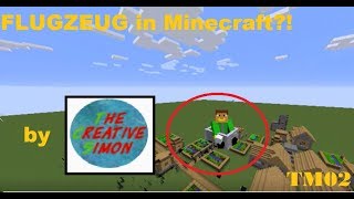 FLUGZEUG in Minecraft  Only One Command by TheCreativeSimon [upl. by Eecyac]