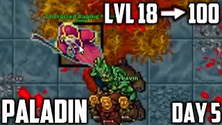 PALADIN From LVL 18 to 100 in 7 DAYS  Part 5 Day 5 subtitled [upl. by Hanas322]