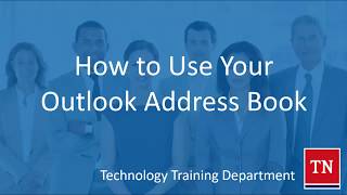 How to Use Your Outlook Address Book [upl. by Zelig601]