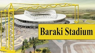 ملعب براقي تقوية الأرضيةالأشغال غير متوقفة stade de Baraki avancement des travaux [upl. by Rolanda822]