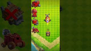 Monolith VS Battle DrillWall WreackerLog launcherStone Slamme clashofclans coc shortsvideo [upl. by Kamat]