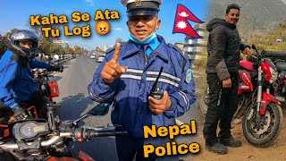 Nepal Police Se Ho Geyi Ladai 🥵 Benelli 600i Siezed hoga  Loud Exhaust [upl. by Hayimas846]