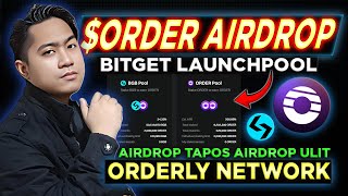 ORDERLY AIRDROP  Claim More Tokens on Bitget Launchpool [upl. by Emiaj]