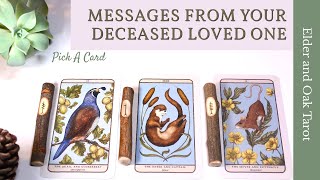 MESSAGES FROM YOUR DECEASED LOVED ONE 🌝 ✨ Pick A Card Timeless Tarot Reading [upl. by Niwrad]