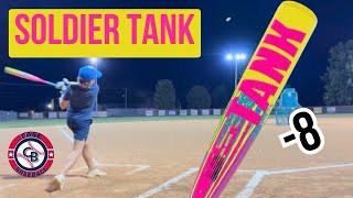 SOLDIER TANK 8 USSSA Bat Reviewsoldiersportsvids [upl. by Repmek]