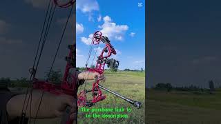 Steel Ball Compound Bow Kit Dual Purpose Bow slinsghot outdoors compoundbow bowfishing [upl. by Eyram]