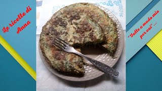 Frittata di agretti e porro [upl. by Lemaceon]