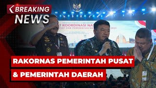 BREAKING NEWS  Rakornas Pemerintahan Pusat amp Daerah Tahun 2024 [upl. by Akemhs]