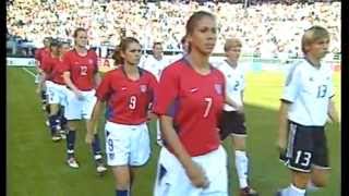 2003 WOMENS WORLD CUP USA vs Germany Match 5 [upl. by Gosser]