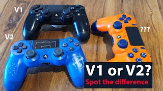 How to see the difference between V1 and V2 of the PS4 controller [upl. by Iraam]