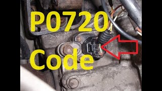 Causes and Fixes P0720 Code Output Speed Sensor Circuit Malfunction [upl. by Norse832]