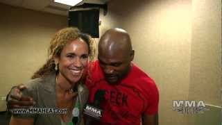 Rampage Jackson PostFight Interview After Jon Jones Fight At UFC 135 Cheick Kongo Comedy Included [upl. by Dnalel]