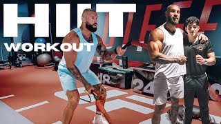 HIIT WORKOUT WITH NIBS  UFC GYM [upl. by Sakiv891]