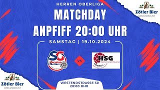 SG KemptenKottern vs HSG DietmannsriedAltusried Oberliga Männer [upl. by Selym]