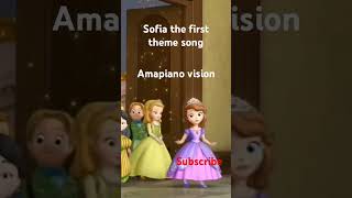 Sofia the first theme song amapiano vision [upl. by Bodkin]