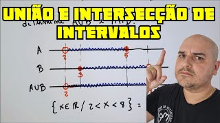 União e Intersecção de intervalos [upl. by Tobit543]