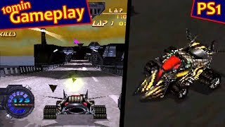 Red Asphalt  PS1 Gameplay [upl. by Dhu957]