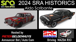 SRA 2024 HISTORICS Round 6 ALDO SCRIBANTE [upl. by Gneh]