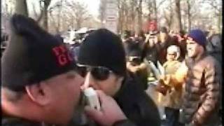 OBAMADOLITORS FIGHT AGAINST STREET PREACHERS [upl. by Ettennod338]