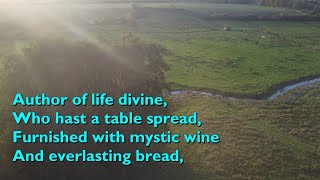 Author of Life Divine Tune Rhosymedre  2vv with lyrics for congregations [upl. by Ifok267]