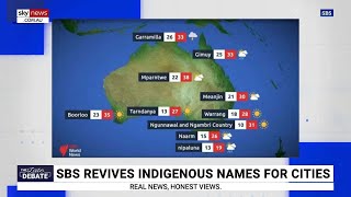 SBS run ‘confusing’ Indigenous weather report [upl. by Khichabia]