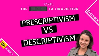 Link to Linguistics Episode 1  Prescriptivism vs Descriptivism [upl. by Assirrac]