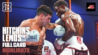 FULL CARD HIGHLIGHTS  Richardson Hitchins vs Gustavo Lemos [upl. by Nanyt647]