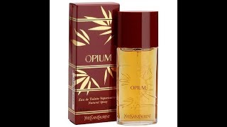 YSL Opium EDT Fragrance Review 1977 [upl. by Emanuele]