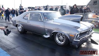 3 HOURS OF THE FASTEST NITROUS GBODYS MUSTANGS TURBO CARS AND MORE AT THIS DRAG RACING EVENT [upl. by Ekusoyr179]