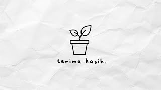 HAL  terima kasih Official Lyric Video [upl. by Allis]