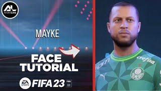 FIFA 23  MAYKE Face  Stats Tutorial [upl. by Annaiv]