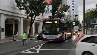 SCSM 2017 Stuck buses leaving Queen Street [upl. by Caras813]