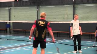 Badminton Dubbelspel [upl. by Searcy]