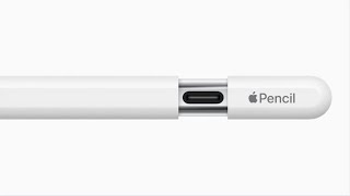 Apple has introduced a new Pencil with a USBC port and simplified features for 79 [upl. by Langsdon]