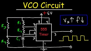 Voltage Controlled Oscillator Using 555 Timer [upl. by Seton]