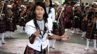 Majorette exebhition in Sto Nino feast in Muntinlupapart 2 [upl. by Sawyor58]