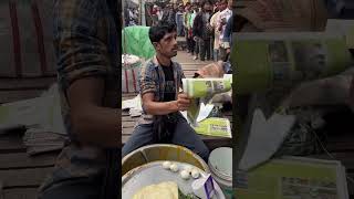 Raju da tinti paratha akta sindhu 🥚akta 🌰 akta🌶️  40 Taka short video 📸 [upl. by Attaymik]