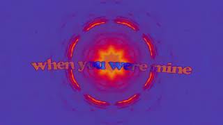 The Shadowboxers  WHEN YOU WERE MINE  Official Lyric Video [upl. by Nebe]