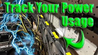 Monitor Your Energy Use AND Export the Data on Your Crypto Mining Rig [upl. by Oniuqa49]