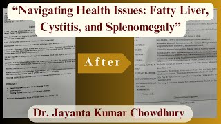 2 Patient Recovery  Fatty Liver  Splenomegaly  Cystitis  Dr J K Chowdhury  Electro Homeopathy [upl. by End578]