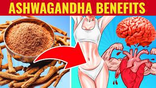 10 Benefits Of 1 Spoon Of Ashwagandha Powder Daily [upl. by Xineohp]